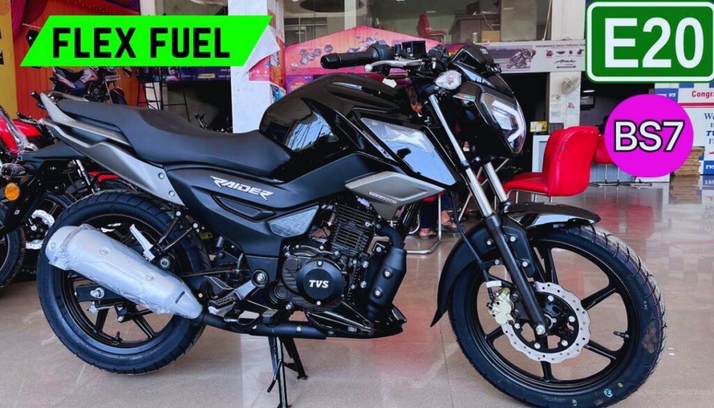 TVS Raider 125 flex fuel