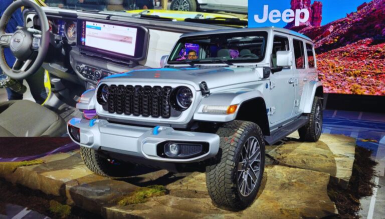 New Jeep Wrangler facelift 2024