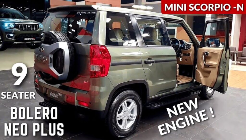 New Mahindra Bolero Neo plus