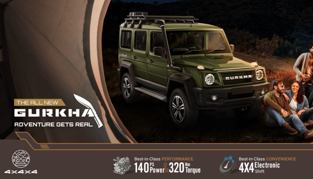 New Force Gurkha 5 Door