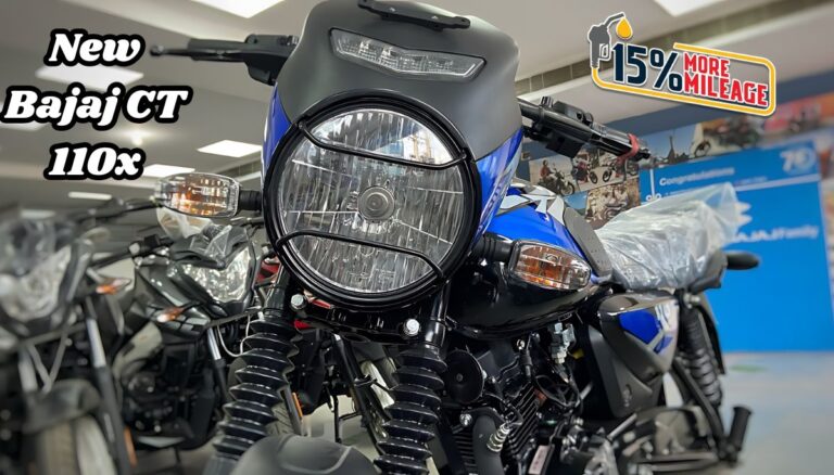 New Bajaj CT 110x