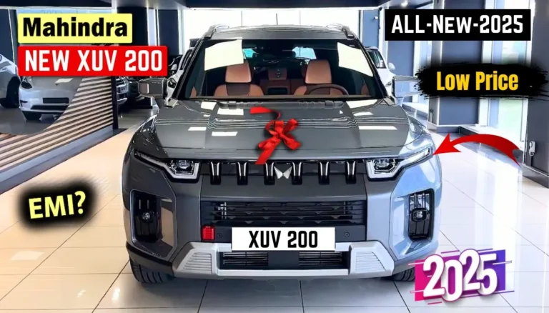 New Mahindra XUV 200